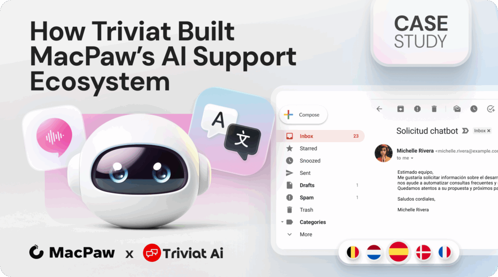 Engineering an Omnichannel AI Support Ecosystem for MacPaw